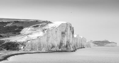 Winter Snow on the Seven Sisters by John Sturgeon