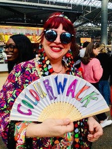 Sights at the Colour Walk at Old Spitalfields Market