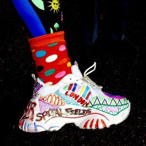 Sights at the Colour Walk at Old Spitalfields Market