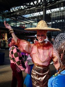 Sights at the Colour Walk at Old Spitalfields Market