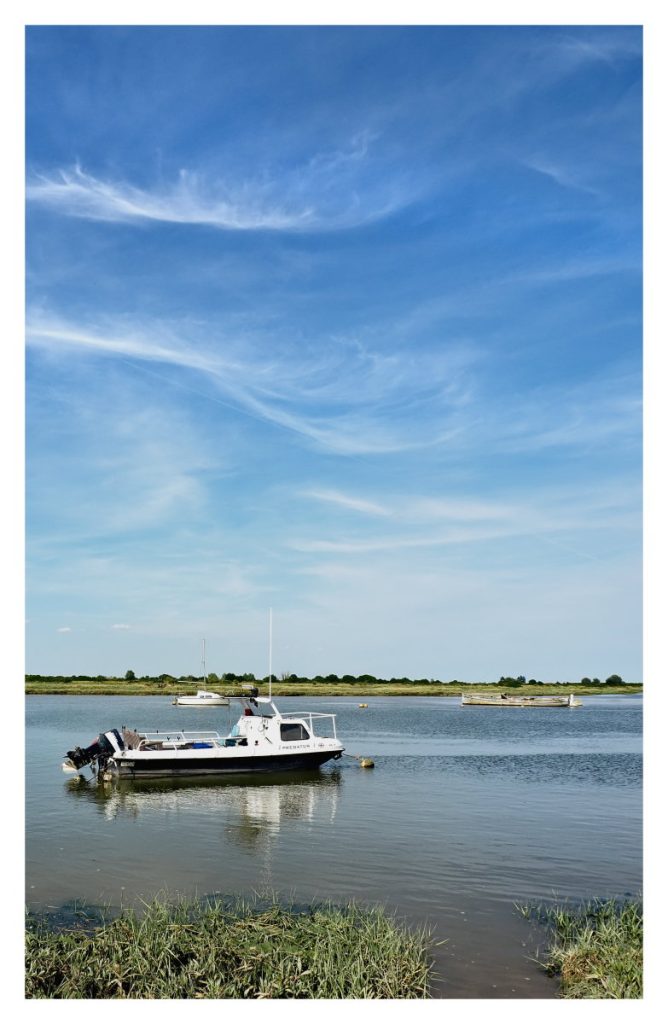 Big skies over the River Blackwater, Malden
