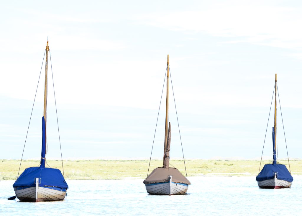 Kerry Turner - Moored Yachts Drifting at High Tide